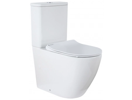 Унитаз-компакт Azario Grado AZ-2141 665х380х845 безободковый