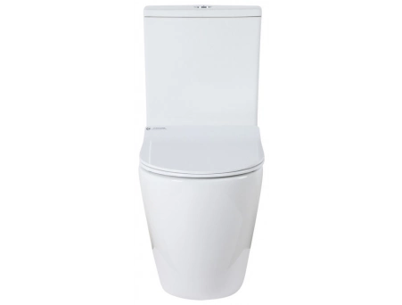 Унитаз-компакт Azario Grado AZ-2141 665х380х845 безободковый - фото 3