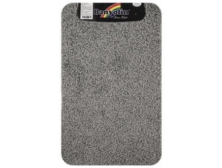 Коврик для ванной Санакс 10308 Shaggy Eco 50x80 серый