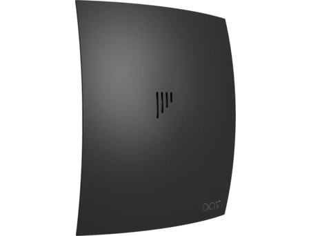 Вытяжной вентилятор Diciti Breeze 4C Matt black Ø100 мм (с обратным клапаном) - фото 3