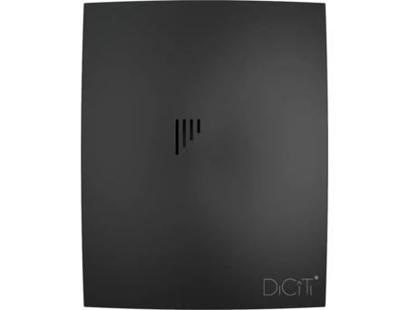 Вытяжной вентилятор Diciti Breeze 5C Matt black Ø125 мм (с обратным клапаном) - фото 2