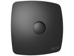 Вытяжной вентилятор Diciti Rio 4C Matt black Ø100 мм 32 дБ (с обратным клапаном)