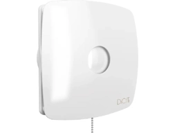Вытяжной вентилятор Diciti Rio 4C-02 White Ø100 мм 32 дБ, шнурковый выключатель (с обратным клапаном)