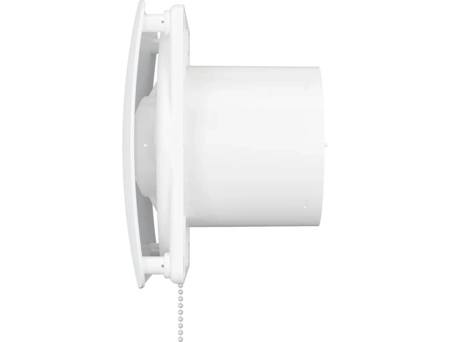 Вытяжной вентилятор Diciti Rio 4C-02 White Ø98 мм, шнурковый выключатель (с обратным клапаном) - фото 3