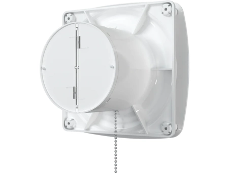 Вытяжной вентилятор Diciti Rio 4C-02 White Ø98 мм, шнурковый выключатель (с обратным клапаном) - фото 4