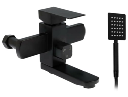 Смеситель для ванны Aksa BAS-03-17-Black черный