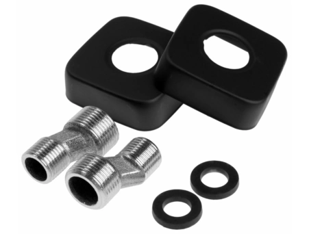 Смеситель для ванны Aksa BAS-03-17-Black черный матовый - фото 9