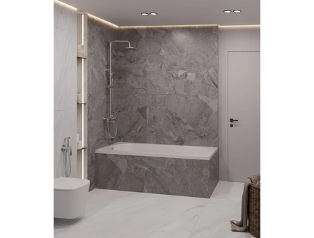 Акриловая ванна Aquanet Lotos 170x70 (каркас, экран) 00334159 - фото 2
