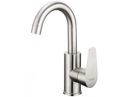 Смеситель для кухни Frap F1348 из нержавеющей стали - фото 4