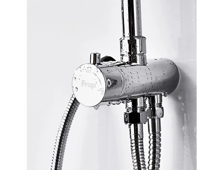 Душевая стойка Frap F2405 хромированная - фото 4