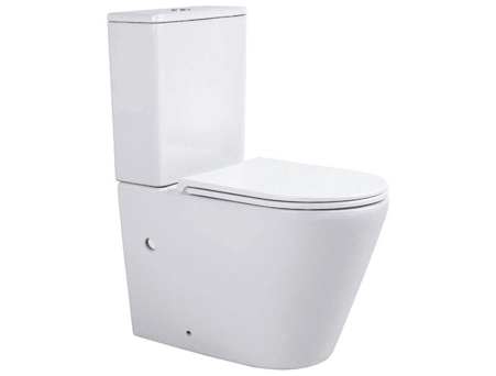 Унитаз-компакт Corso CR-2125A-R безободковый, торнадо - фото 12