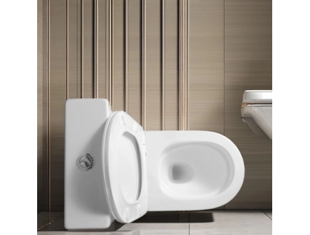 Унитаз-компакт Corso CR-2125A-R безободковый, торнадо - фото 9