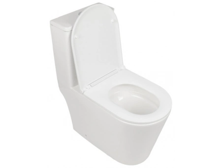 Унитаз моноблок Aqua Nero Main торнадо, безободковый AN-014S - фото 7
