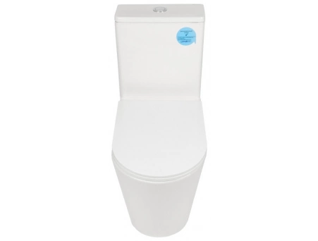 Унитаз моноблок Aqua Nero Main торнадо, безободковый AN-014S - фото 3