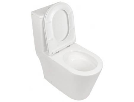 Унитаз моноблок Aqua Nero Main торнадо, безободковый AN-014S - фото 10