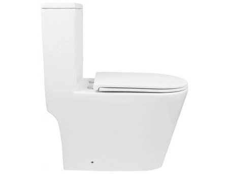 Унитаз моноблок Aqua Nero Main торнадо, безободковый AN-014S - фото 5