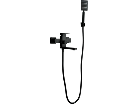 Смеситель для ванны Frap F32802-6 матовый черный - фото 6