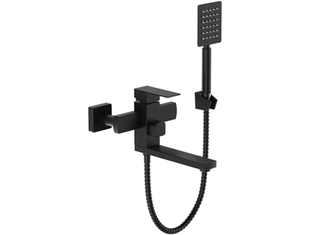 Смеситель для ванны Frap F32802-6 матовый черный
