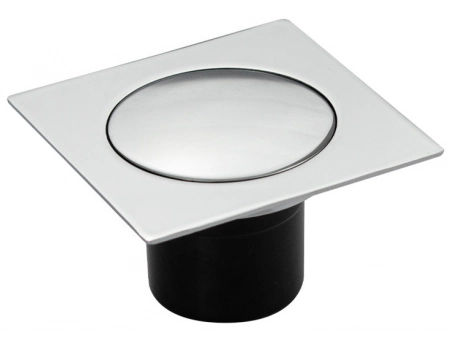 Душевой трап GFmark 1193 10x10 см хромированный Ø50 мм (Click Clack) - фото 3