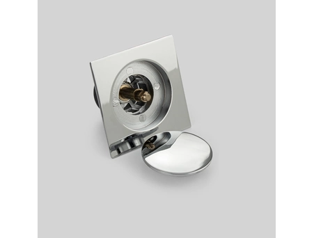 Душевой трап GFmark 1193 10x10 см хромированный Ø50 мм (Click Clack) - фото 2