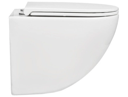Унитаз подвесной Aqua Nero Bloom AN-012Q3 торнадо, безободковый - фото 4