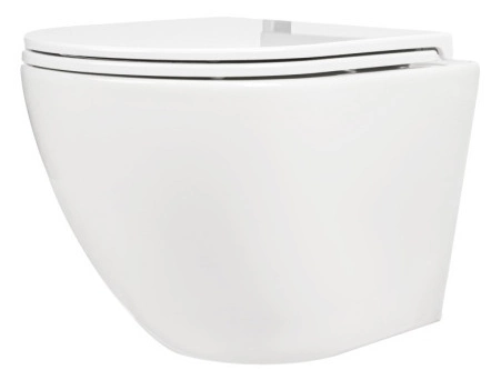 Унитаз подвесной Aqua Nero Sky AN-010Q3 торнадо, безободковый - фото 3