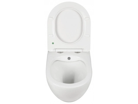 Унитаз подвесной с биде Aqua Nero Aries AN-3105-SF безободковый - фото 13