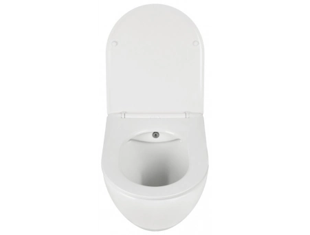Унитаз подвесной с биде Aqua Nero Aries AN-3105-SF безободковый - фото 10