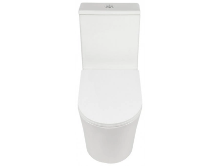 Унитаз моноблок Aqua Nero Rain торнадо, безободковый AN-015L - фото 4