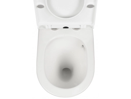 Унитаз моноблок Aqua Nero Rain торнадо, безободковый AN-015L - фото 14