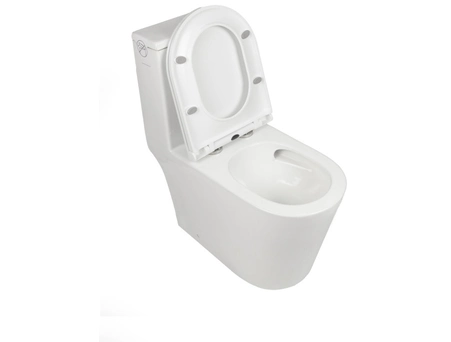 Унитаз моноблок Aqua Nero Rain торнадо, безободковый AN-015L - фото 11
