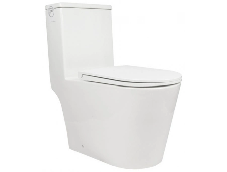 Унитаз моноблок Aqua Nero Rain торнадо, безободковый AN-015L