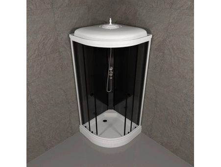 Душевая кабина Triton Нова А 88x88 с низким поддоном, прозрачным стеклом Щ0000062583 - фото 5