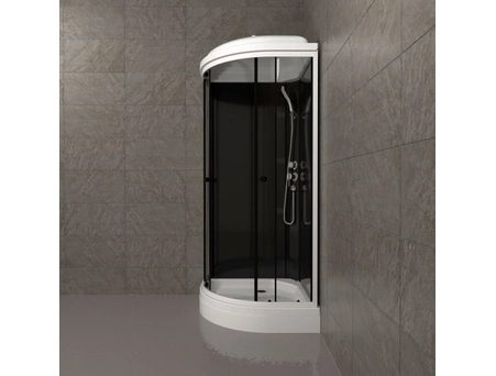 Душевая кабина Triton Нова А 88x88 с низким поддоном, прозрачным стеклом Щ0000062583 - фото 6