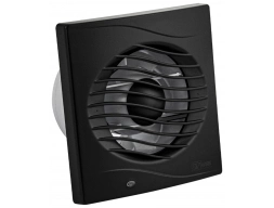 Вытяжной вентилятор GFmark 50012 черный Ø100 мм 34 дБ (с обратным клапаном)