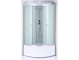 Душевая кабина Дана 870W 90x90 высокий поддон, матовое стекло
