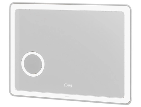 Зеркало Grossman Leo 90x80 (LED) с увеличительным стеклом и подогревом 169080 - фото 2