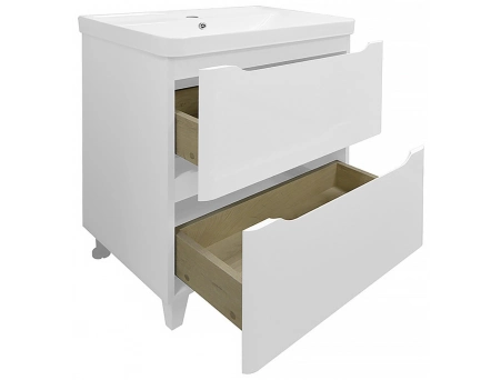Тумба с раковиной Azario Lotos 60/2 напольная CS00081968 - фото 2