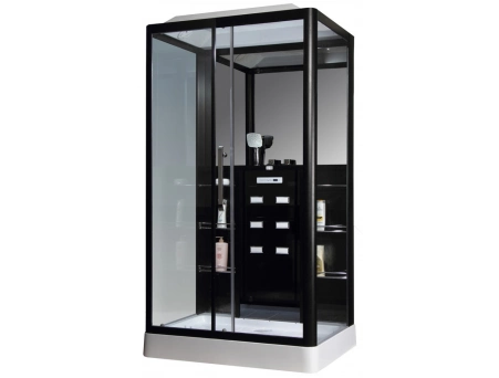 Душевая кабина Loranto Selak CS 127-3A L 120x90 с низким поддоном, прозрачным стеклом CS00035775