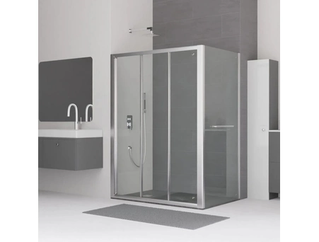 Душевой уголок RGW Classic CL-40 120x90 хромированный профиль, прозрачное стекло 04094029-011 - фото 2