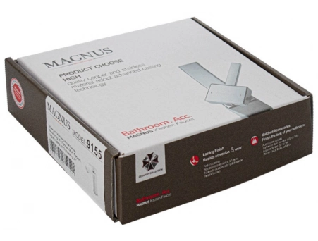 Смеситель для раковины Magnus 9155 из нержавеющей стали - фото 4