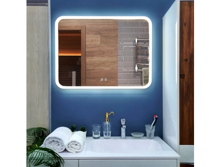 Зеркало Aqua de Marco Amazon 120x80 (LED) сенсорное, с подогревом Amz120/80 - фото 4
