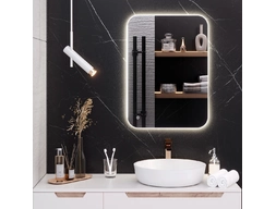 Зеркало Aqua de Marco Milan 50x70 или 70x50 (LED) сенсорное (универсальное)