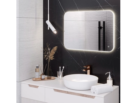 Зеркало Aqua de Marco Milan 50x70 или 70x50 (LED) сенсорное (универсальное) MIL50/70 - фото 7