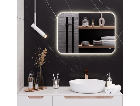Зеркало Aqua de Marco Milan 50x70 или 70x50 (LED) сенсорное (универсальное) MIL50/70 - фото 8