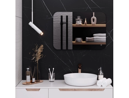 Зеркало Aqua de Marco Milan 50x70 или 70x50 (LED) сенсорное (универсальное) MIL50/70 - фото 10
