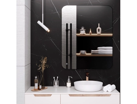 Зеркало Aqua de Marco Milan 80x100 или 100x80 (LED) сенсорное (универсальное) MIL80/100 - фото 5