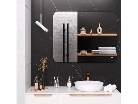 Зеркало Aqua de Marco Milan 80x100 или 100x80 (LED) сенсорное (универсальное) MIL80/100 - фото 9