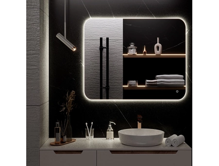 Зеркало Aqua de Marco Milan 80x100 или 100x80 (LED) сенсорное (универсальное) MIL80/100 - фото 8