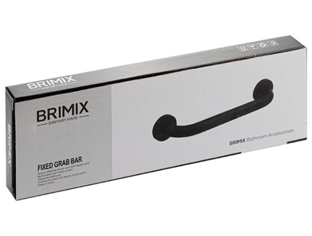 Поручень Brimix 75103 черный матовый (30 см) - фото 5